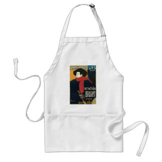 Delantal Embajadores, Artistide Bruant por Toulouse Lautrec