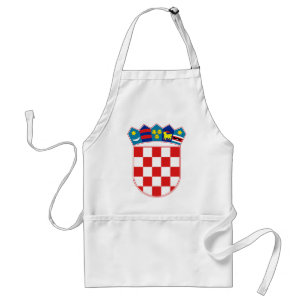 Delantal emblema de Croacia