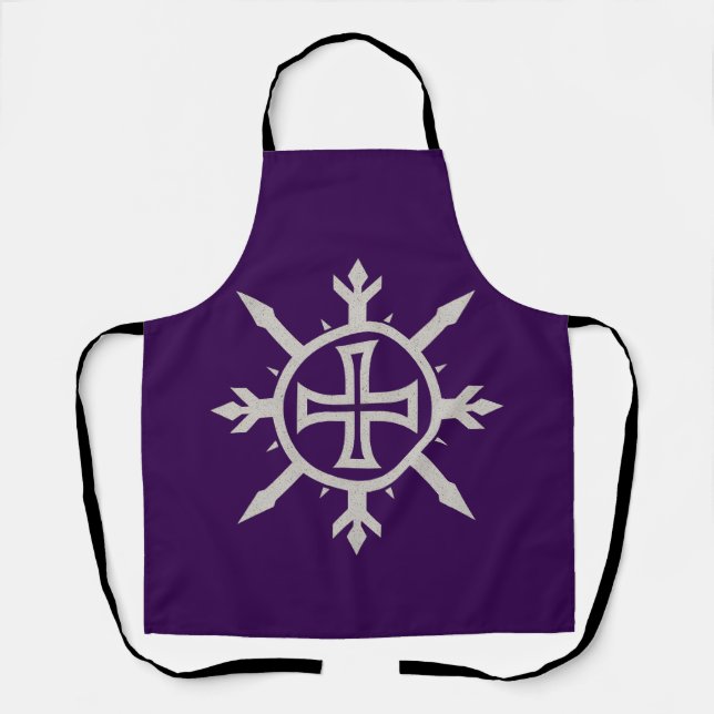 Delantal "Emblema de Cruz"  (Anverso)