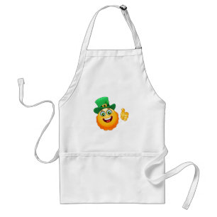 Delantal emoji leprechaun