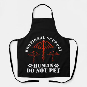 Delantal Emotional Support Human Do Not Pet - Service