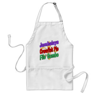 Delantal Empanada de los cangrejos del Jambalaya