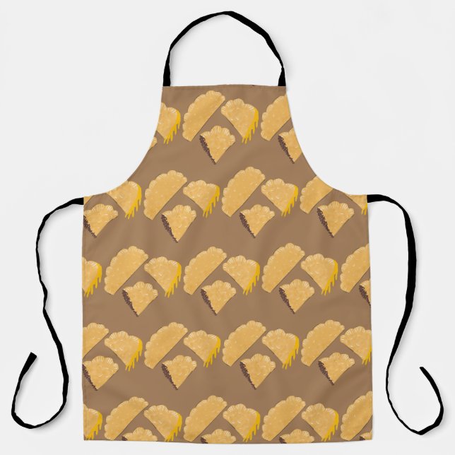 Delantal Empanada Meat Cheese Dripping Hand Drawn  (Anverso)