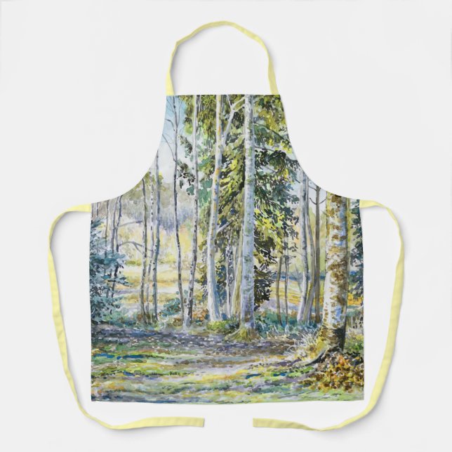 Delantal ‘En el Borde del Invierno...' - (Anverso)