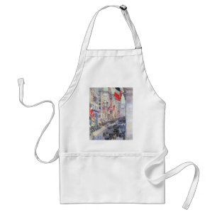 Delantal En la avenida de la calle 34, mayo de 1917 por Has