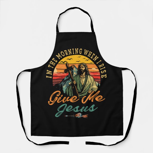 Delantal En La Mañana Cuando Me Levante, Dadme A Jesús Cris (Anverso)