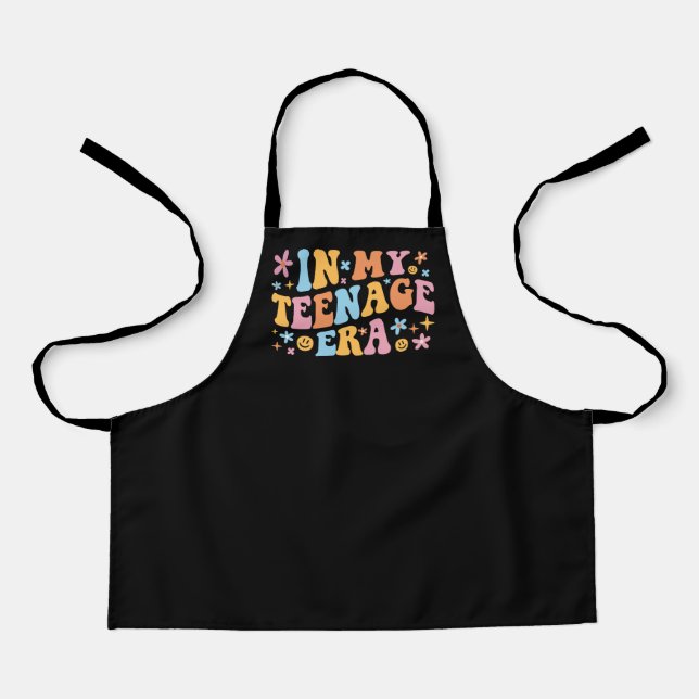 Delantal En mi era adolescente I (Anverso)