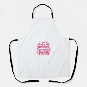 Delantal 🎀 En Octubre Usamos Diseño Rosa