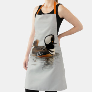 Delantal Encuentro de galardonados gallos en el estanque