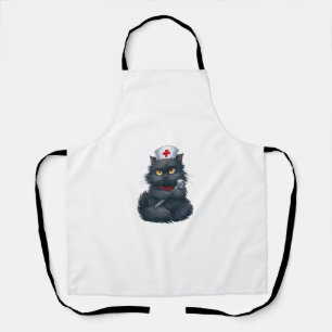 Delantal Enfermera De Gato. Enfermería de gato especial par