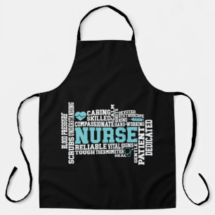 Delantal Enfermera de la Escuela de Medicina RN LVN