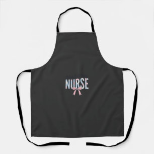 Delantal Enfermera de Labor y Parto Lazo Floral Camiseta Vi