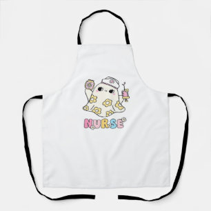 Delantal Enfermera fantasma Halloween Diseño camiseta clási