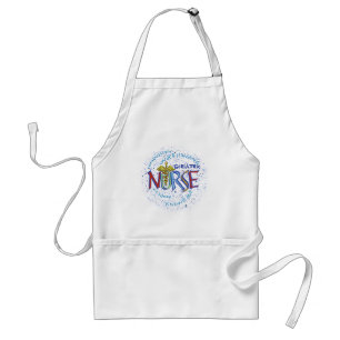 Delantal Enfermera geriátrica Motto apron