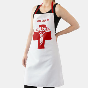 Delantal Enfermera o Médica Caduceus