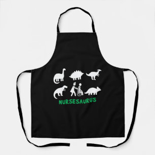 Delantal Enfermera Saurus Dinosaurios
