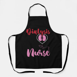 Delantal Enfermero de Nefrología RN Diálisis