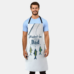 Delantal Enganchado al Mejor Papá Padre Pescador Personal