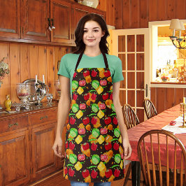 Delantal Ensalada crujiente marrón