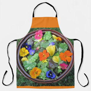 Delantal Ensalada de flores