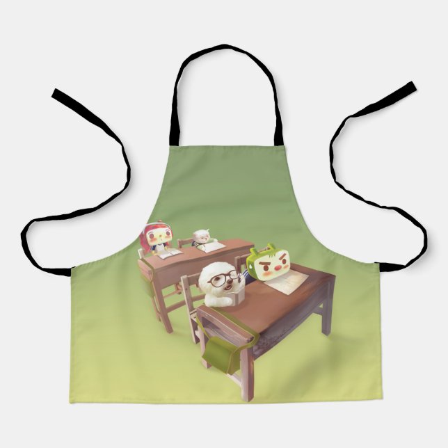 Delantal Ensayo duro (Anverso)