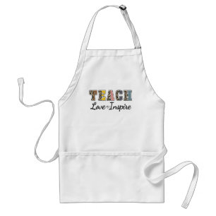 Delantal Enseñar, amar, inspirar