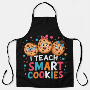 Delantal Enseño a Galletas Inteligentes Maestra de Regreso