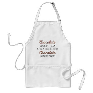 Delantal Entender el chocolate