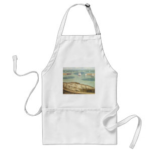 Delantal Entrada al Puerto de Georges Seurat, Arte Antiguo