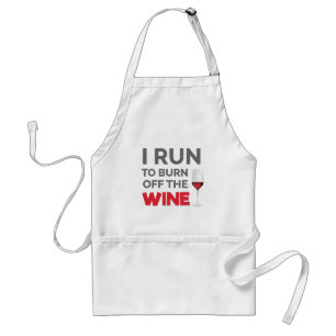 Delantal Entrenamiento De Fitness Corro Para Quemar El Vino