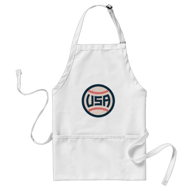 Delantal Equipo de Béisbol de EE. UU. (Frente)