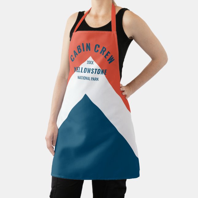 Delantal Equipo de cabina de pasajeros Destino Peronalizado (in situ)