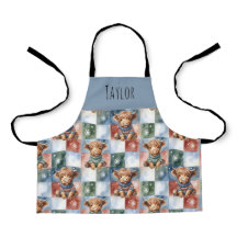 Equipo de Cocina de Navidad de Vaca de las Tierras