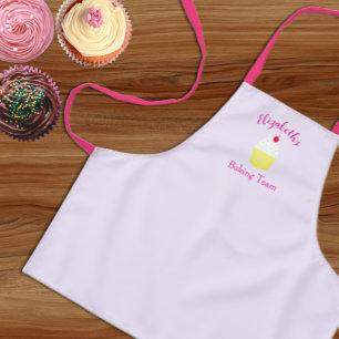 Delantal Equipo de Cumpleaños para Hornear Cupcakes