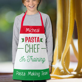 Delantal Equipo de fabricación de pasta - equipo para niños