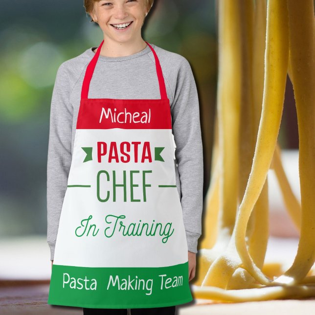 Delantal Equipo de fabricación de pasta - equipo para niños (Subido por el creador)