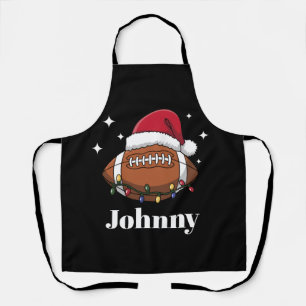 Delantal Equipo de fútbol americano personalizado de Navida