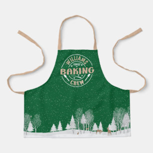 Delantal Equipo de hornear de familia personalizado, Apron 