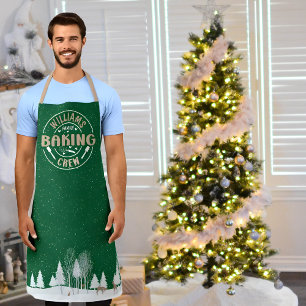 Delantal Equipo de hornear de familia personalizado, Apron 