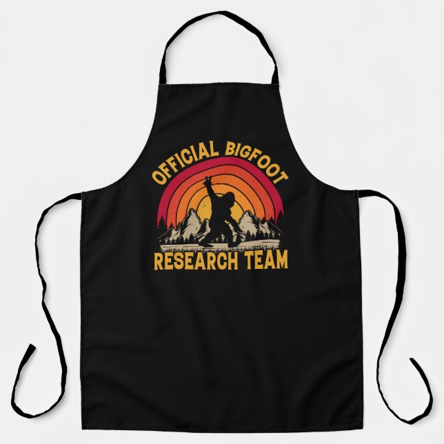 Delantal Equipo de Investigación Original Bigfoot (Anverso)