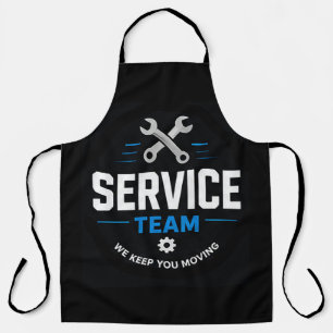 Delantal 🛠️ Equipo de Servicio Taller de Reparación de Aut