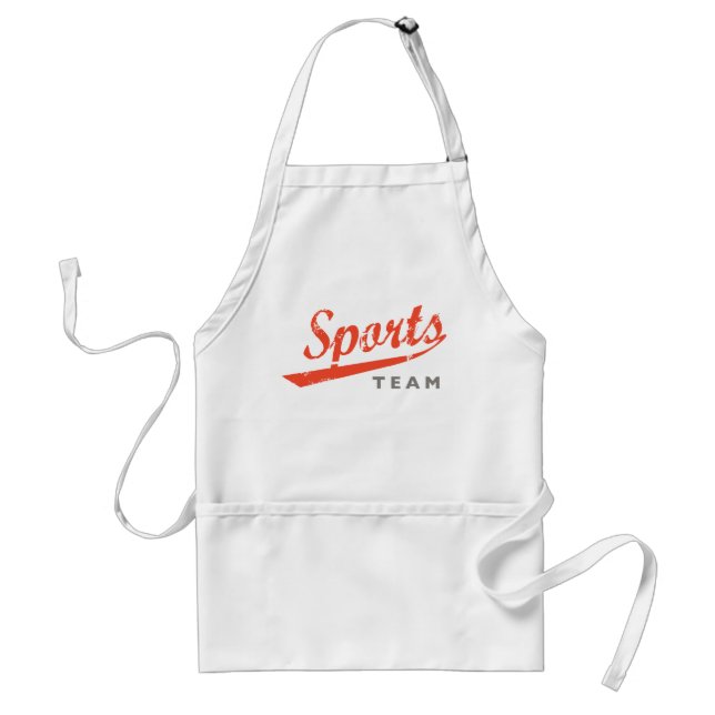 Delantal Equipo deportivo genérico (Frente)