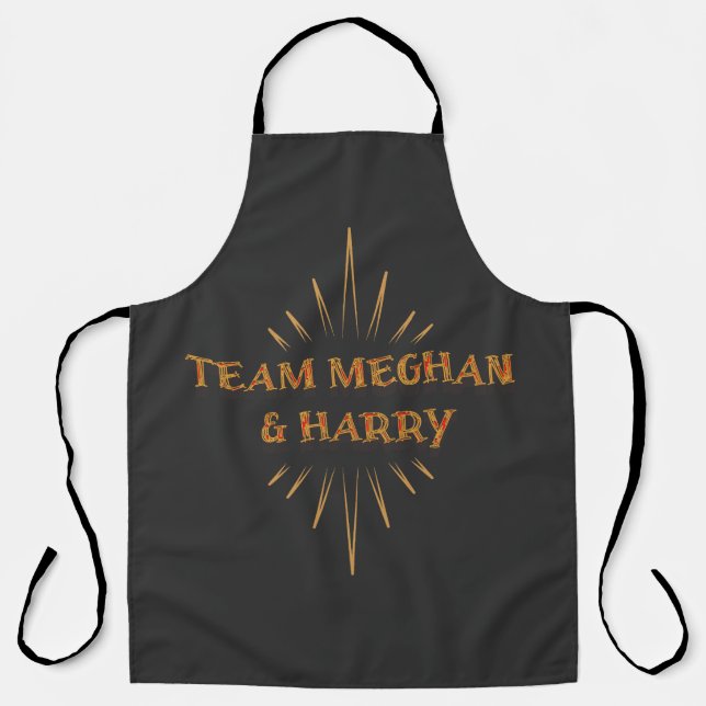 Delantal Equipo Meghan y Harry (Anverso)