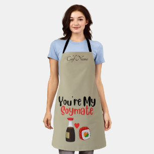Delantal Eres mi Soymate, Soy