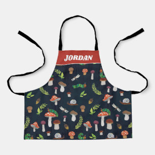 Delantal Eric Carle   Patrón de fallos y hongos