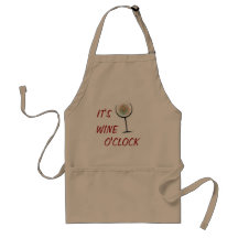 ES APRON CHEF KHAKI DE VINO O'CLOCK