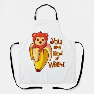 Delantal Es Divertido El Banano De Monos Que Eres Un Poco E