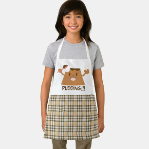 Delantal ¡¡¡¡Es gracioso que el chocolate Kawaii se pudee!!