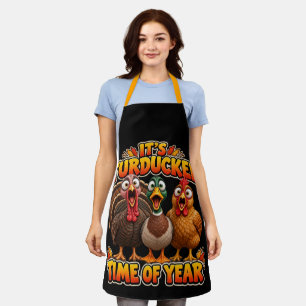 Delantal Es la época del año de Turducken.  