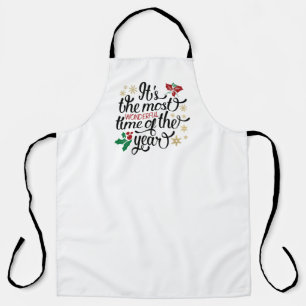 Delantal Es la época más maravillosa del año Navidades